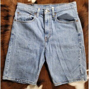 Vintage Levis 505 Denim Shorts Mens Size 32 Blue Medium Wash Y2K Jorts